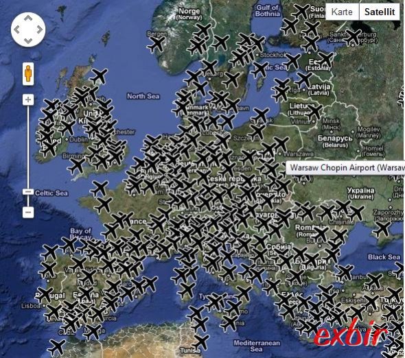 Ihr könnt jetzt auf einer Landkarte auch alle Flughäfen eintragen wo Ihr schon gelandet seid.  Die Karte gehrt zum Beispiel ChrissFlyer.