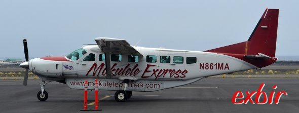 Mokulele Express bietet billige Flüge auf Hawaii an.  Foto: Christian Maskos