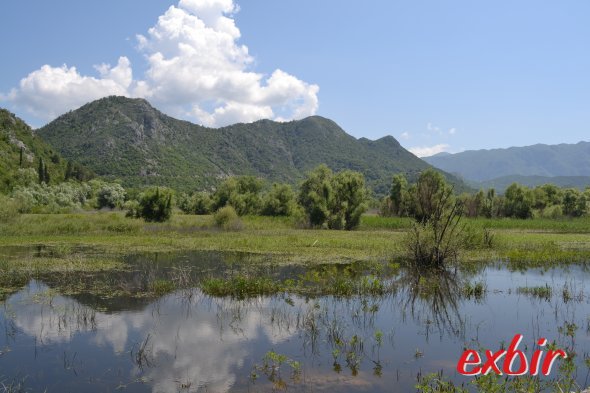 Traumhafte Landschaft im Skadar-Nationalpark bei Podgorica.  Foto: Christian Maskos