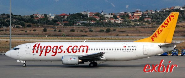 Extrem Billige inlandsflüge inklusive Gepäck mit Pegasus Airlines .  Foto: Christian Maskos