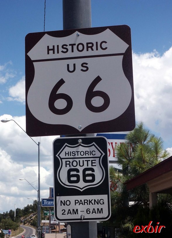 Die historische Route 66, hier in Williams in Arizona.  Foto: Christian Maskos
