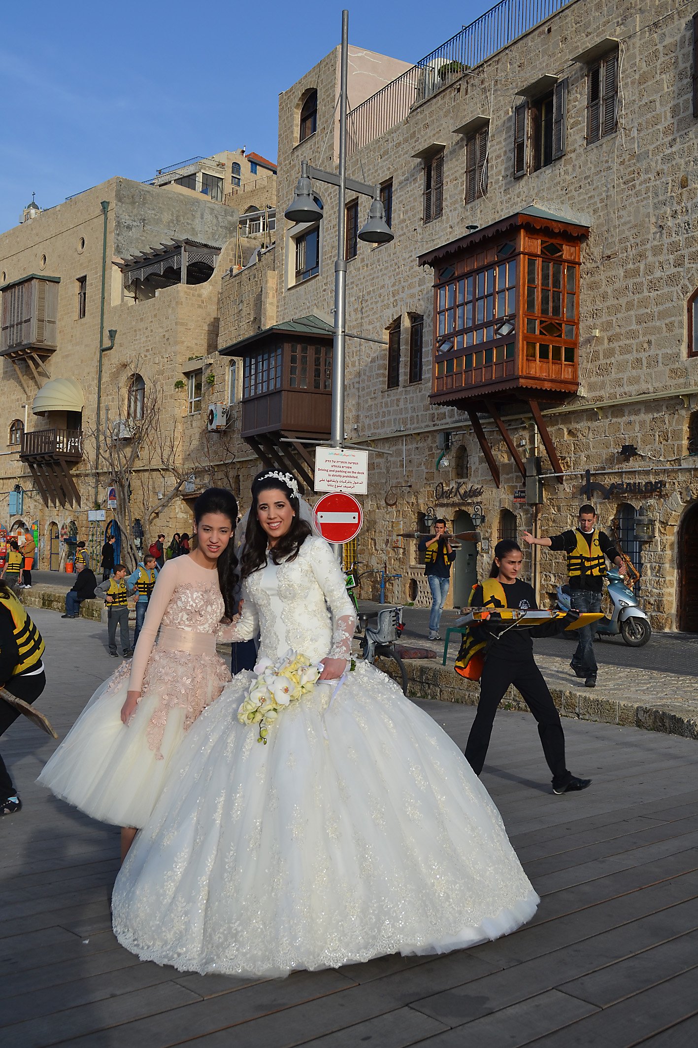 Hochzeitspaar in Old Jaffa. Foto: Exbir Travel, C. Maskos