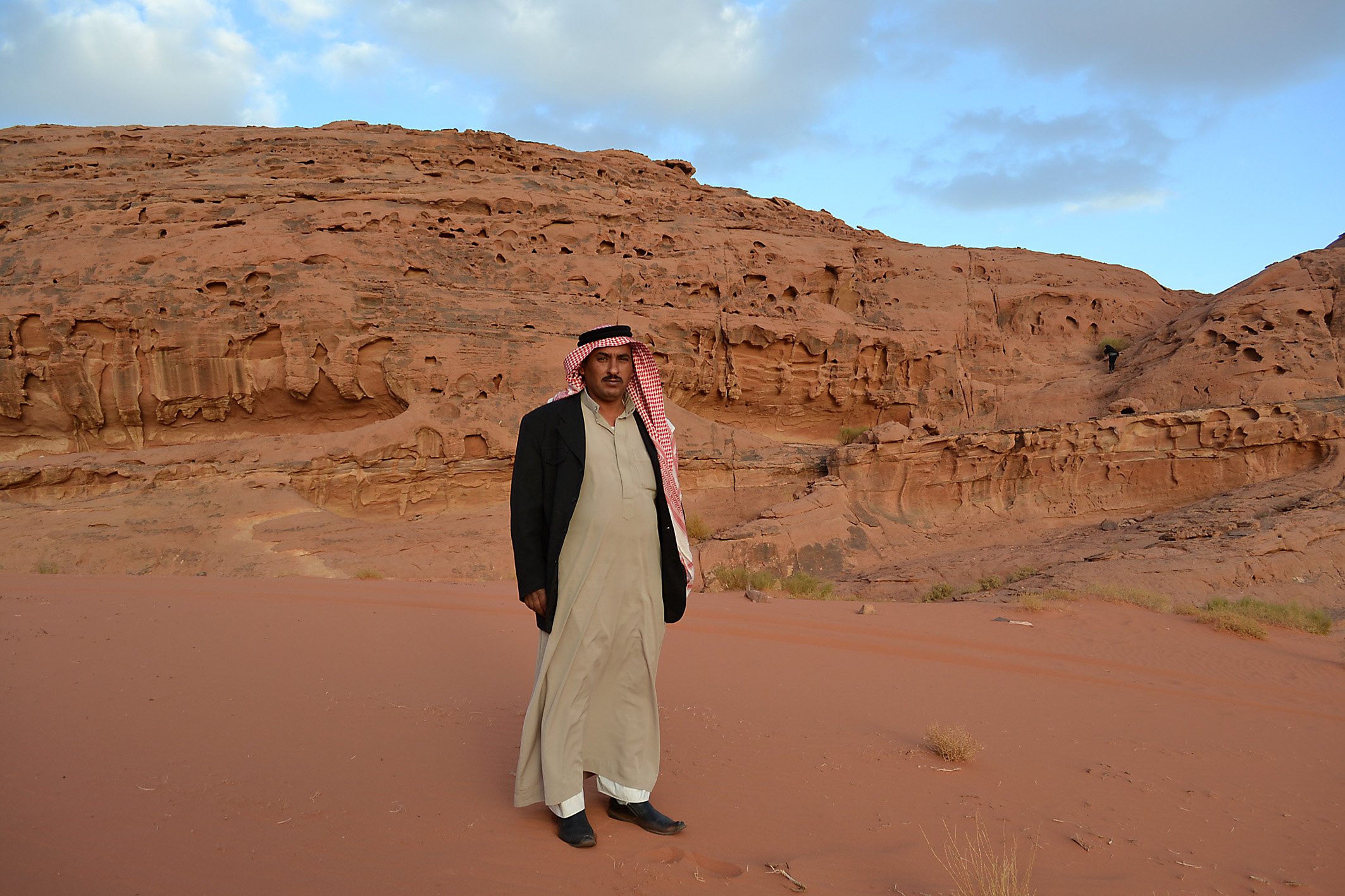 In der Wüste Wadi Rum.