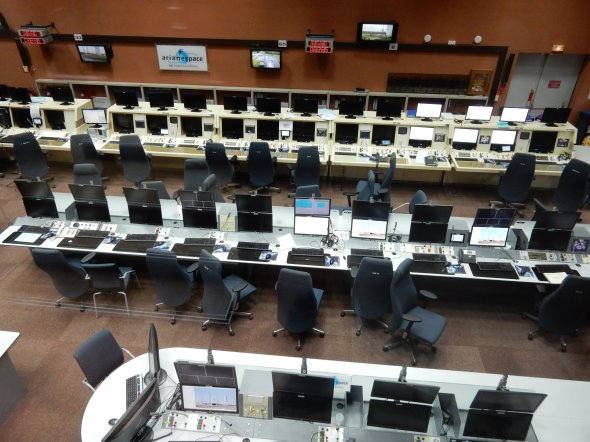Kourou - Ariane Kontrollzentrum. Foto: Wolfgang Hesseler