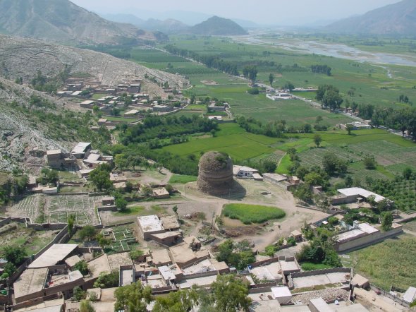 Shingardara-Stupa, Swat Tal, Pakistan