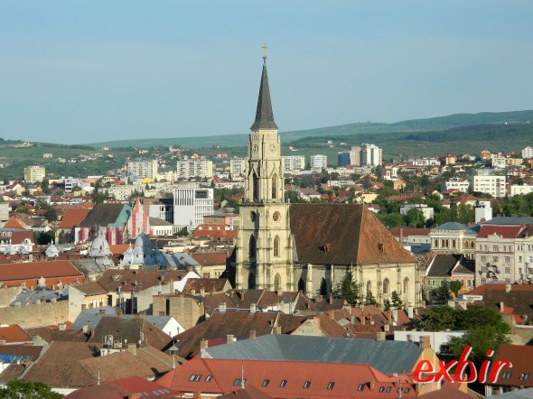 Aussicht auf Cluj von der Bastion.  Foto: Christian Maskos