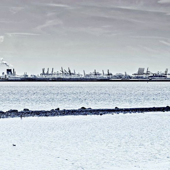 Skyline Rotterdam frachtschiffreisen