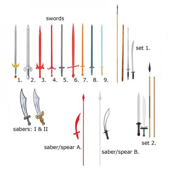 Tai Chi Weapons: Spear, Sword, Saber, and Staff