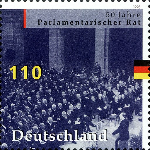 Stamp Germany 1998 MiNr1986 Parlamentarischer Rat