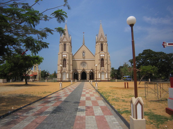 Kirche in Negombo. Foto: Wolfgang Hesseler