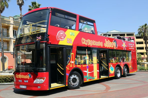 Bus in Johannesburg, Gauteng, South Africa