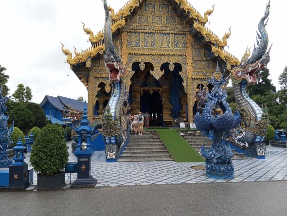 Blue Temple, Chiang Mai, Thailand